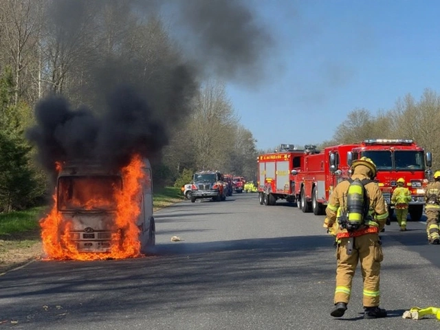 Feuerwehr Pinneberg löscht verheerenden Lkw-Brand